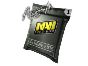 Капсула с автографом | Natus Vincere | Кёльн-2015